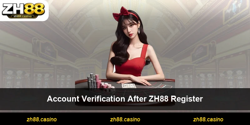 Account Verification After ZH88 Register