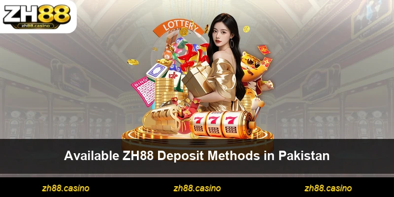 Available ZH88 Deposit Methods in Pakistan