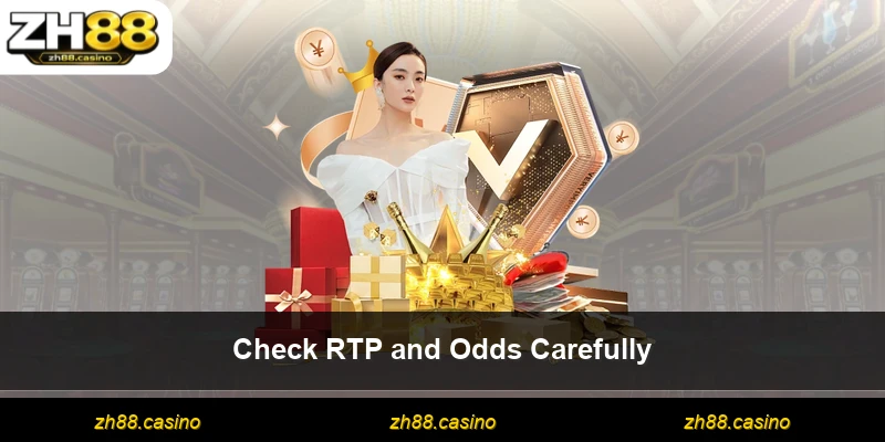 Check RTP and Odds Carefully