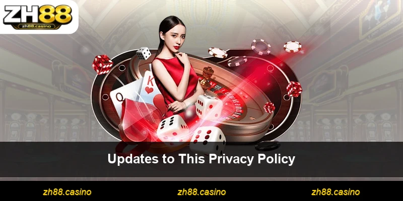 Updates to This Privacy Policy
