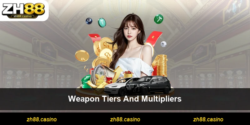 Weapon Tiers And Multipliers