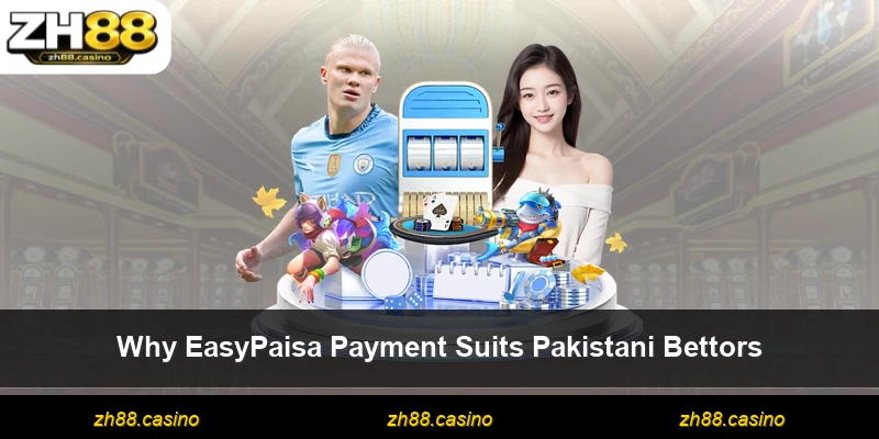 Why EasyPaisa Payment Suits Pakistani Bettors
